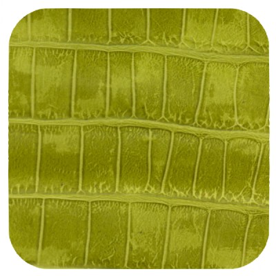lime green croc