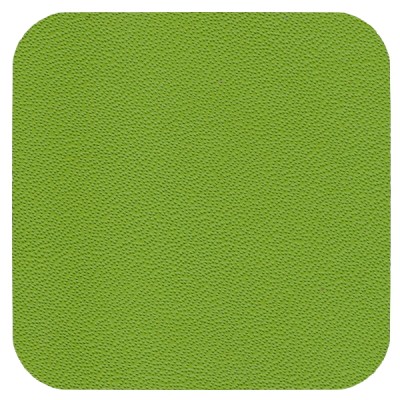 lime green matt leather